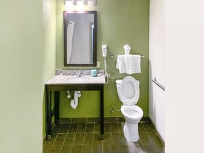 Kostenlose Toilettenartikel, Haartrockner, Handtücher