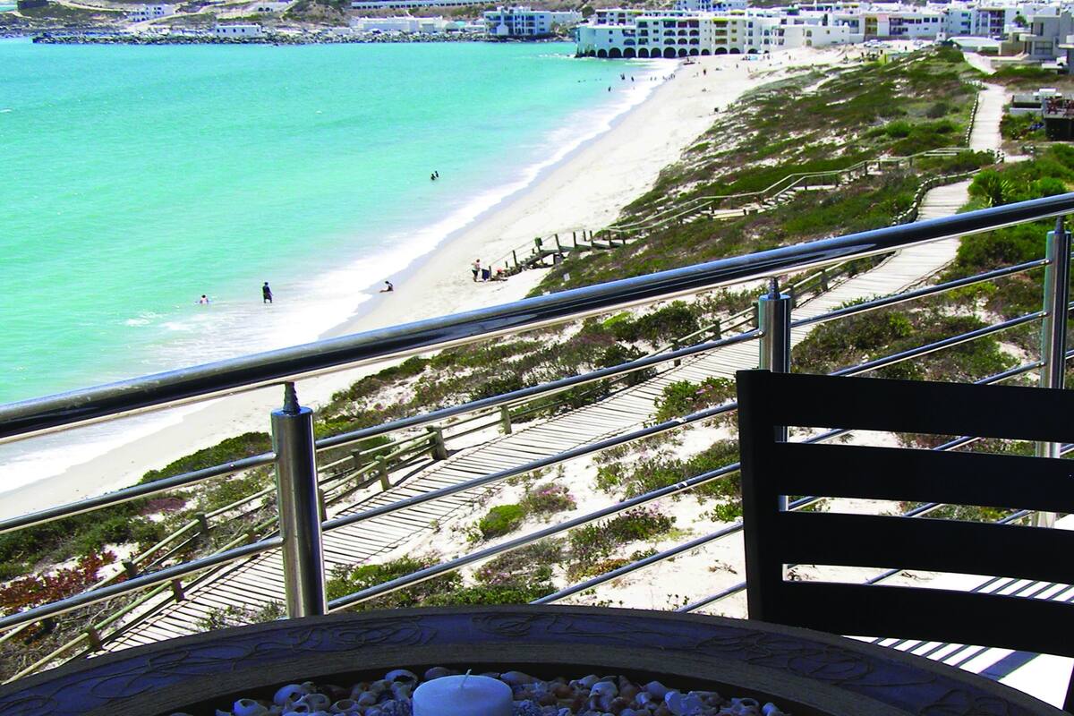 Suite Lune de Miel, 1 chambre, vue plage, en front de plage | Terrasse/Patio
