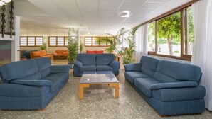 Sitteområde i lobbyen