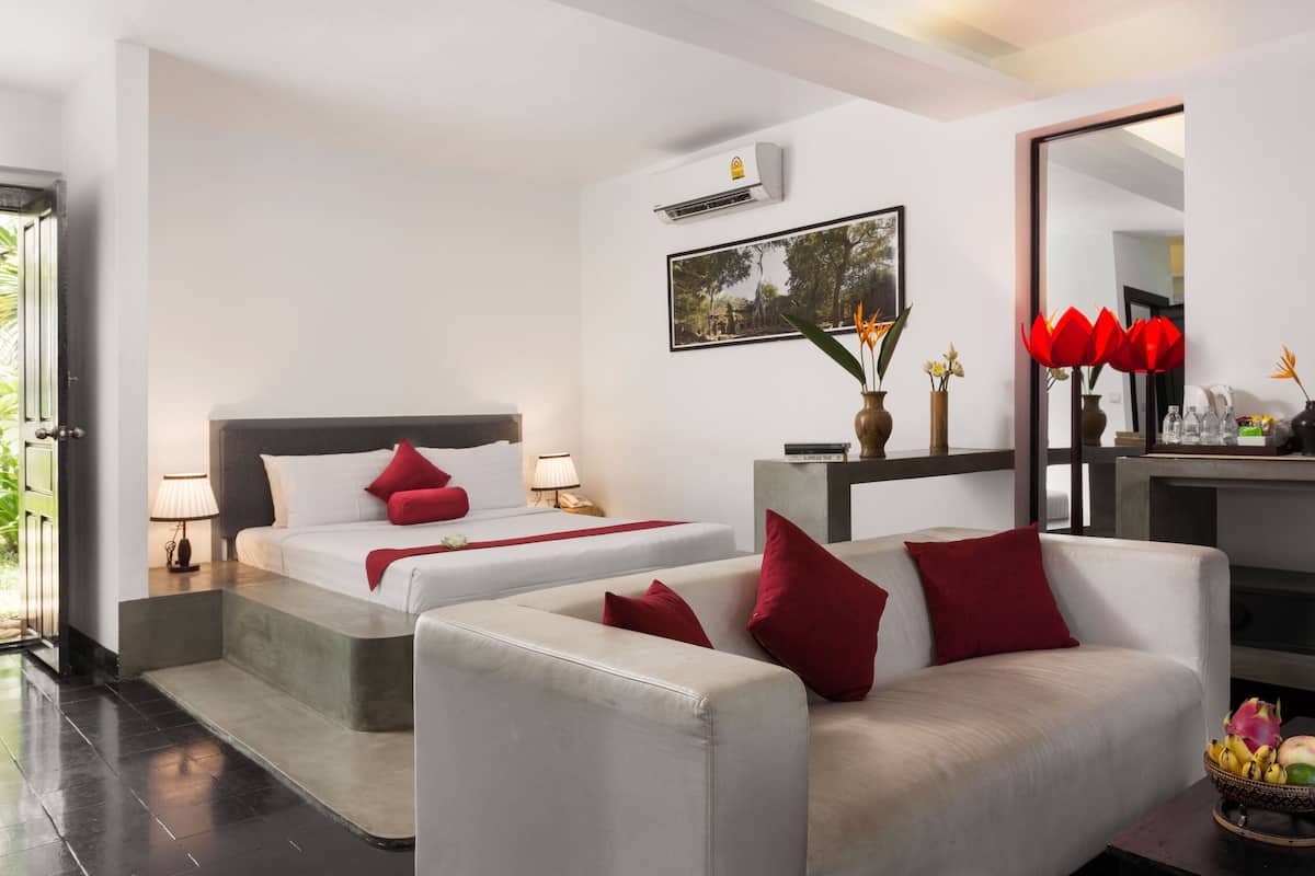 1 habitación, minibar y caja de seguridad en la habitación