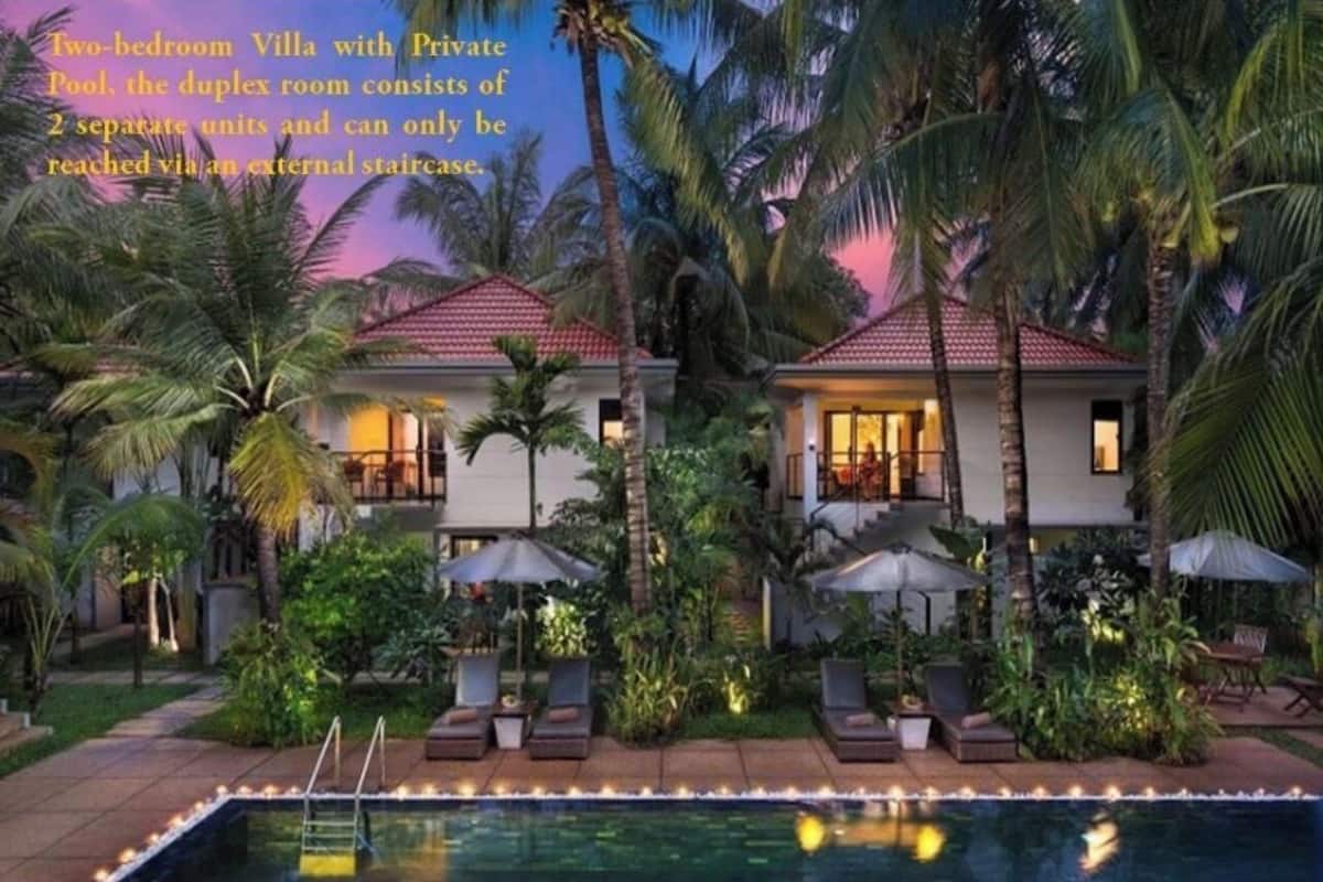 Villa with Private Pool | 1 quarto, frigobar, cofres nos quartos, individualmente decorados