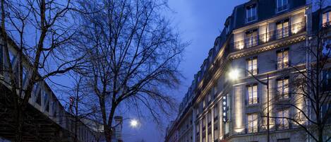 Front of property - evening/night