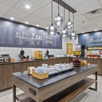 Breakfast area