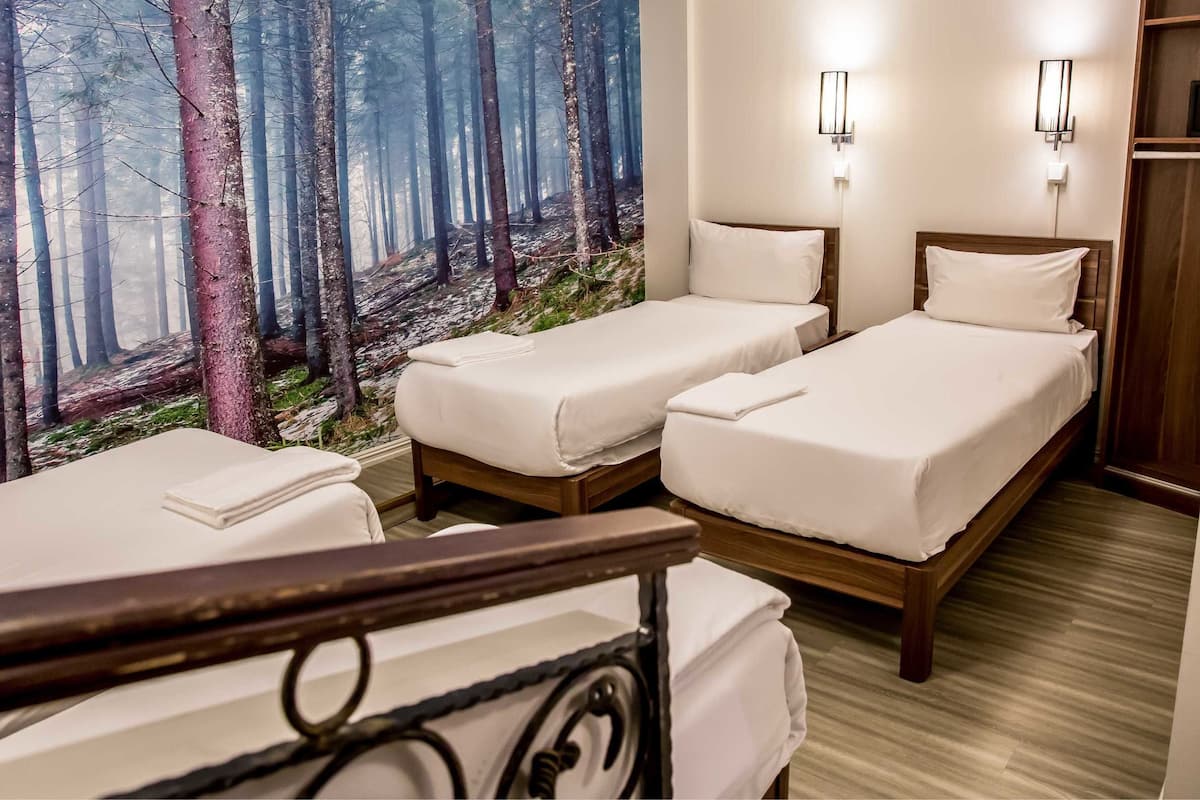 Apartment 6 Adults | Blackout drapes, iron/ironing board, free WiFi