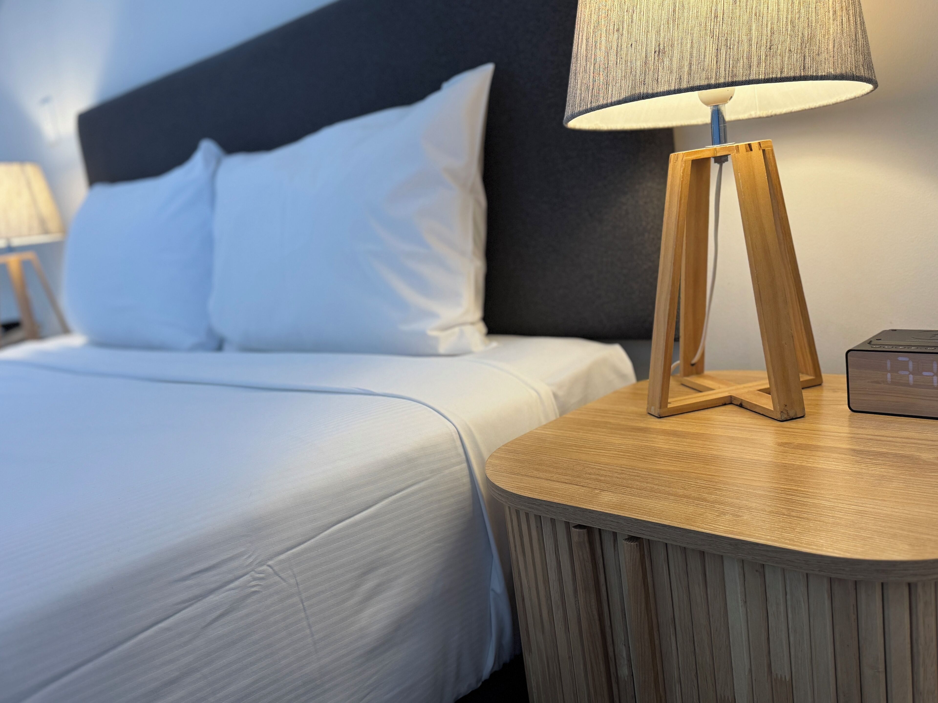 Select Comfort beds, individually decorated, individually furnished