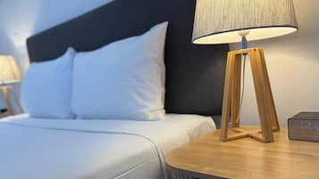 Select Comfort beds, individually decorated, individually furnished