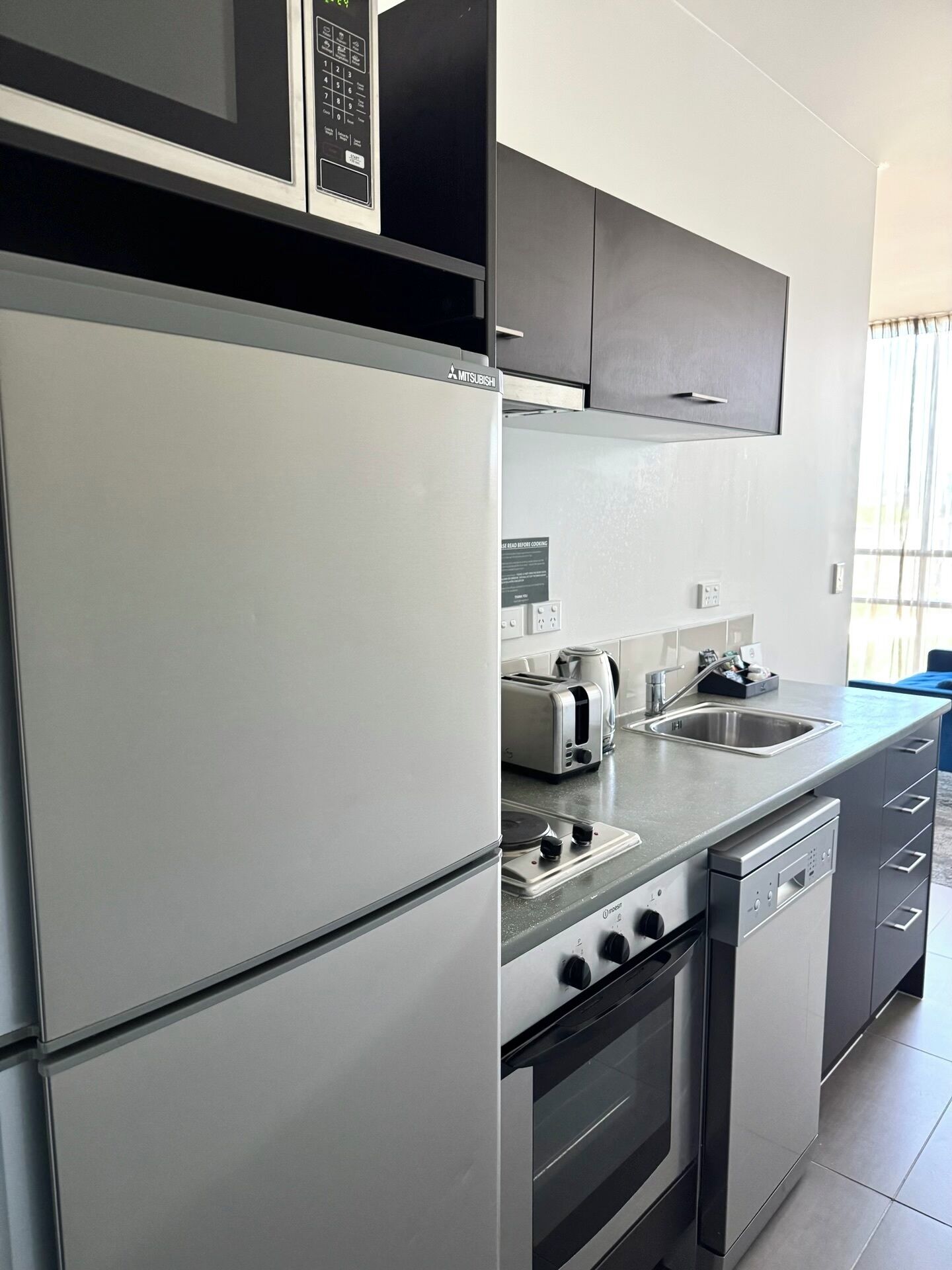 Apartment, 1 Bedroom | Private kitchen | Full-sized fridge, microwave, stovetop, dishwasher
