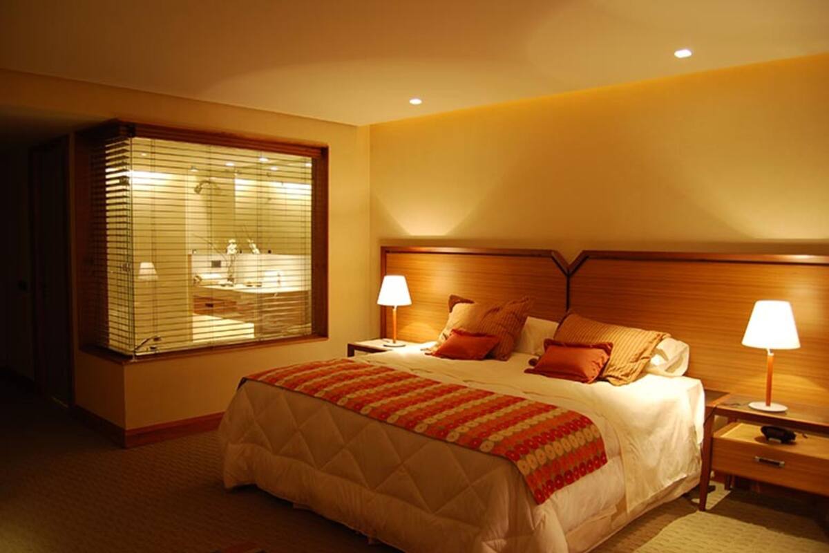 Habitación estándar, 1 cama King size | Ropa de cama de alta calidad y minibar