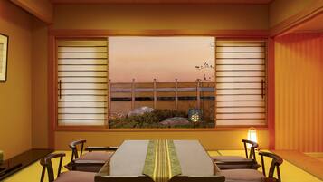 スイートルーム(和室+ツインベッドルーム+リビング) | 部屋からの景観