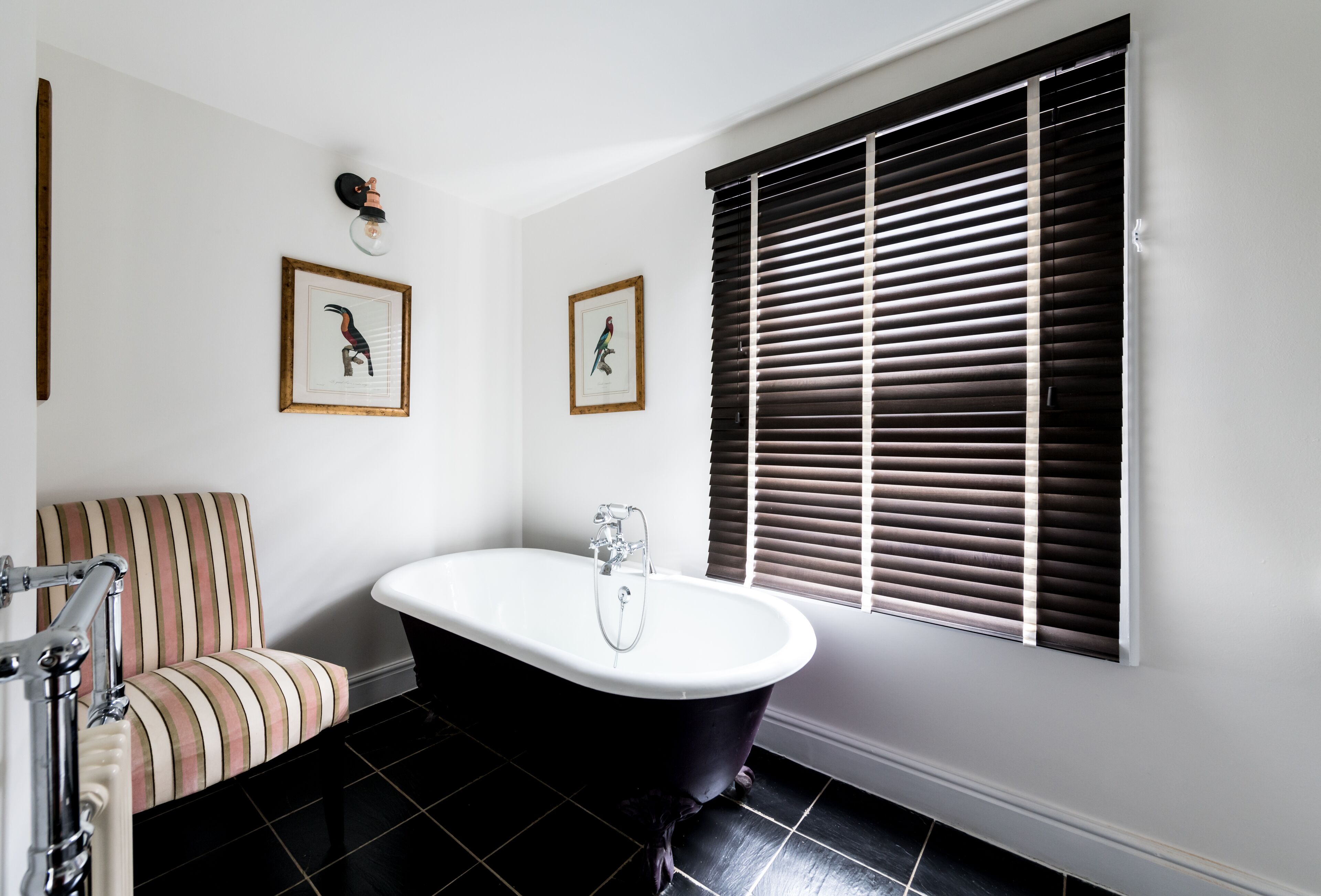 very comfy deluxe double with large spa bath | bathroom | free toiletries, hair dryer, towels