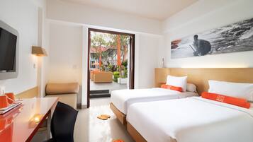 HARRIS Room Garden Access | 1 bedroom, minibar, in-room safe, desk