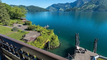 Wellness Suite mit Balkon und Seeblick | Blick vom Balkon