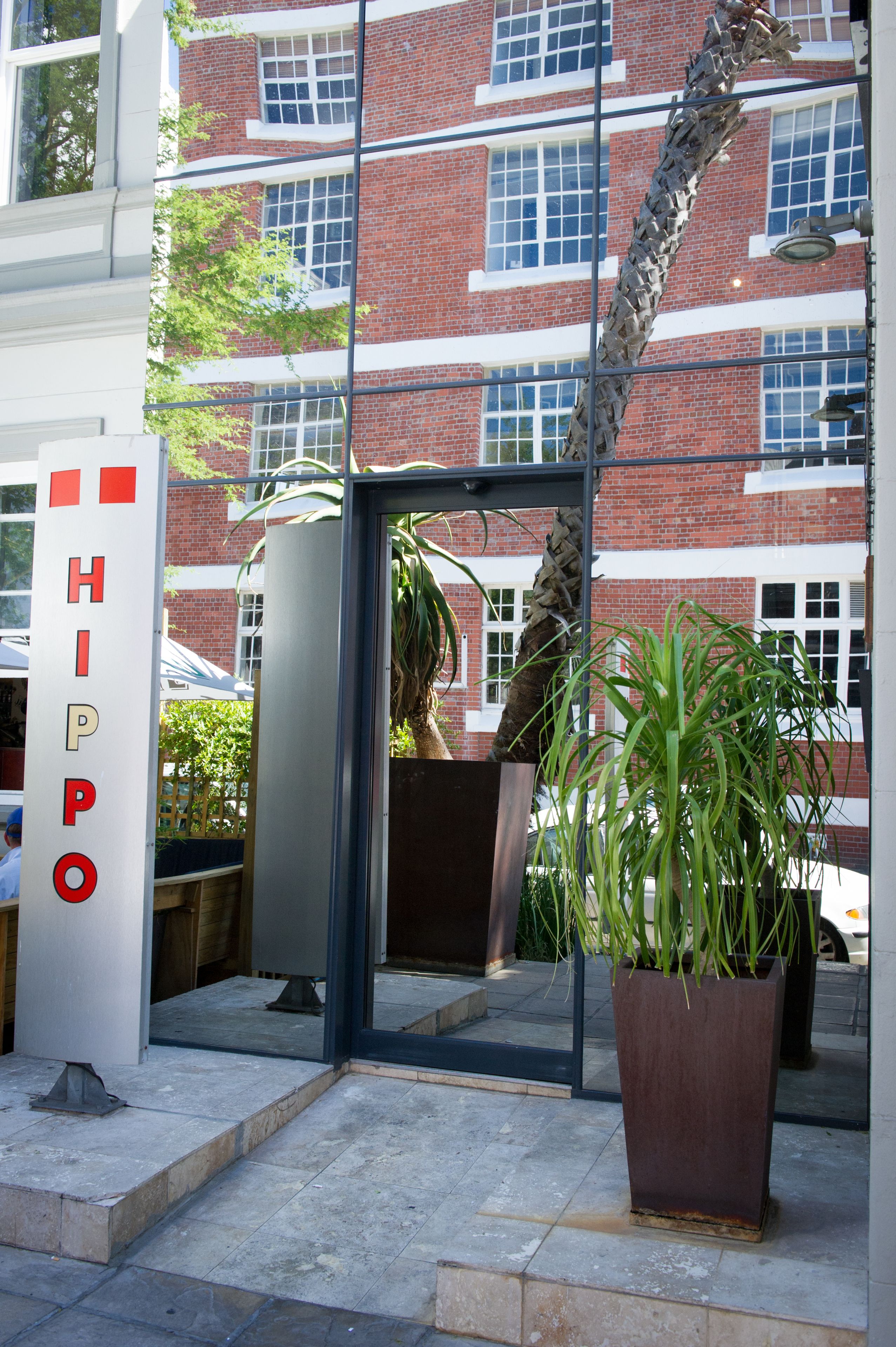 Overnatningsstedets facade