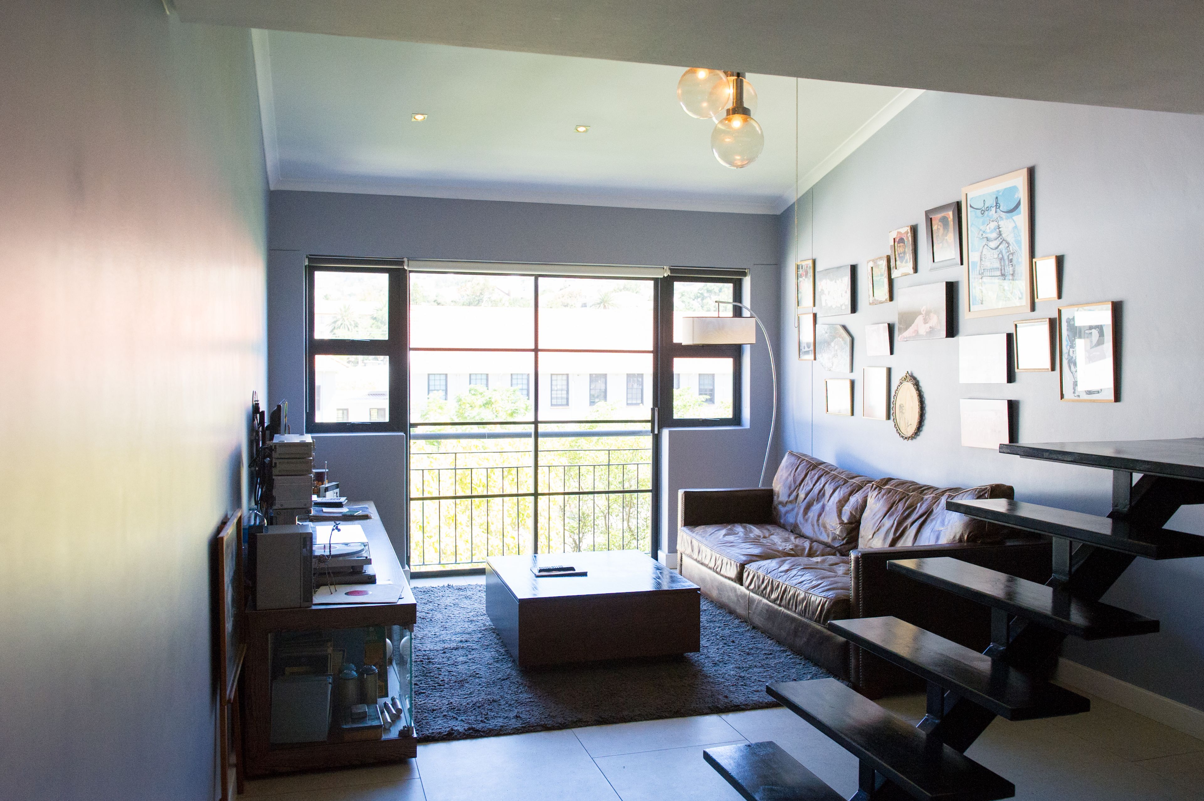 executive apartment | living room | 32-inch flat-screen tv with satellite channels