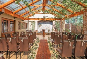 Área de bodas al aire libre