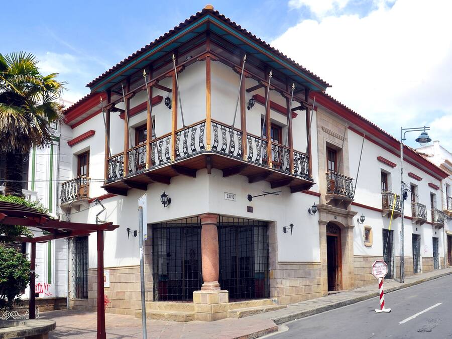 Fassade der Unterkunft