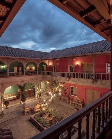 Terrace/patio. Tambo del Arriero Hotel Boutique