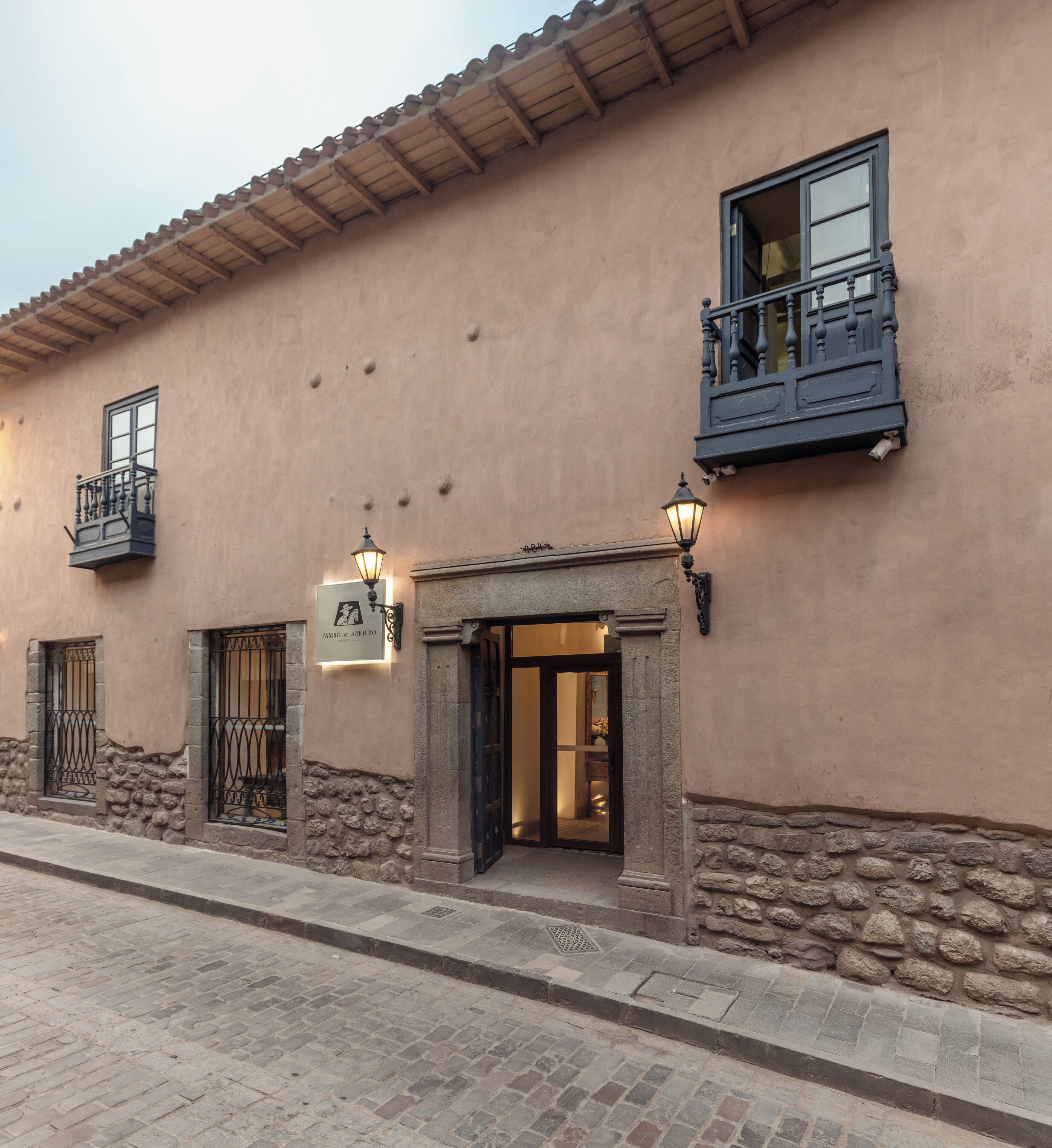 Fachada de la propiedad