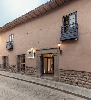 Fassade der Unterkunft