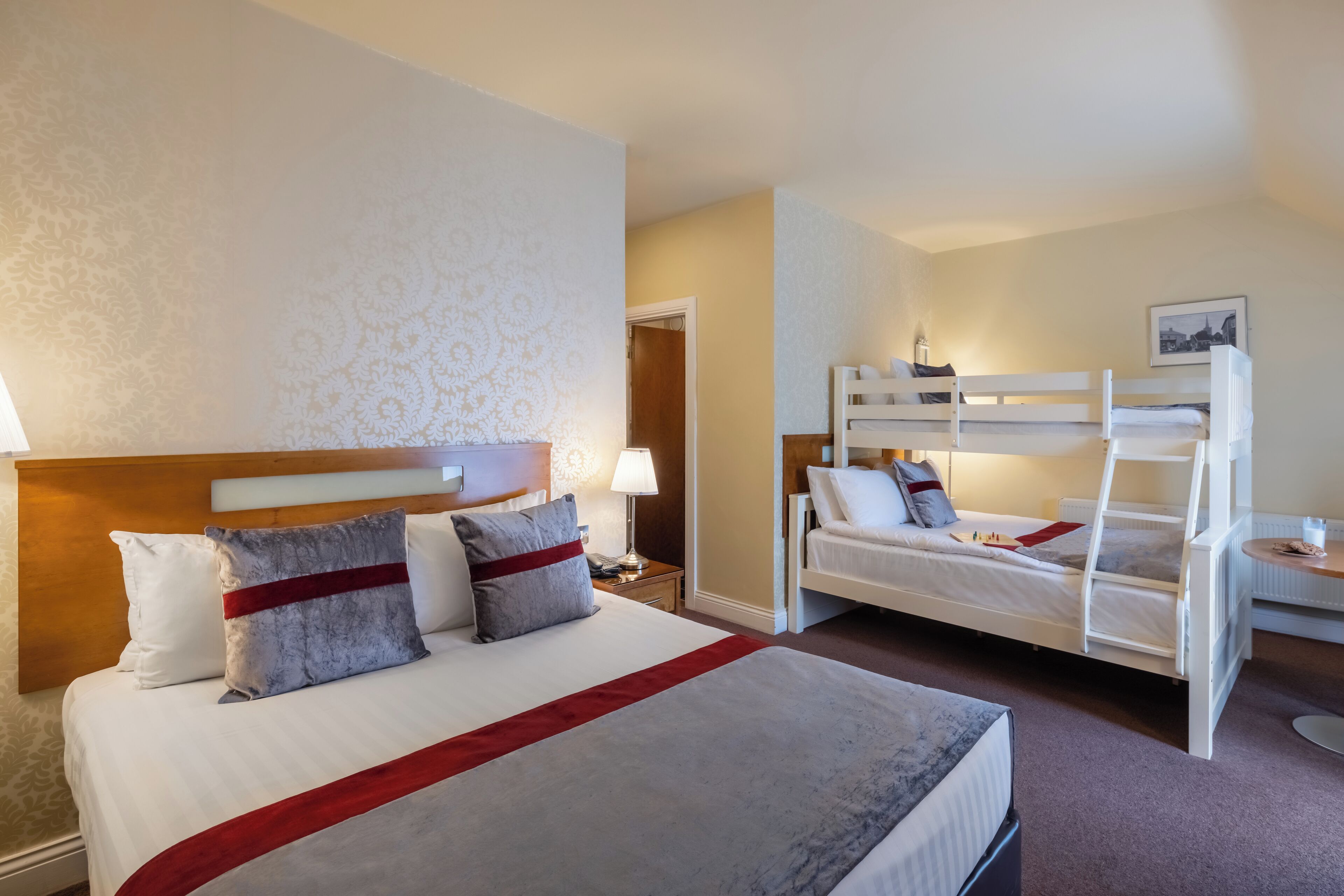 family room (2 adults and children) | 1 bedroom, in-room safe, individually decorated, desk