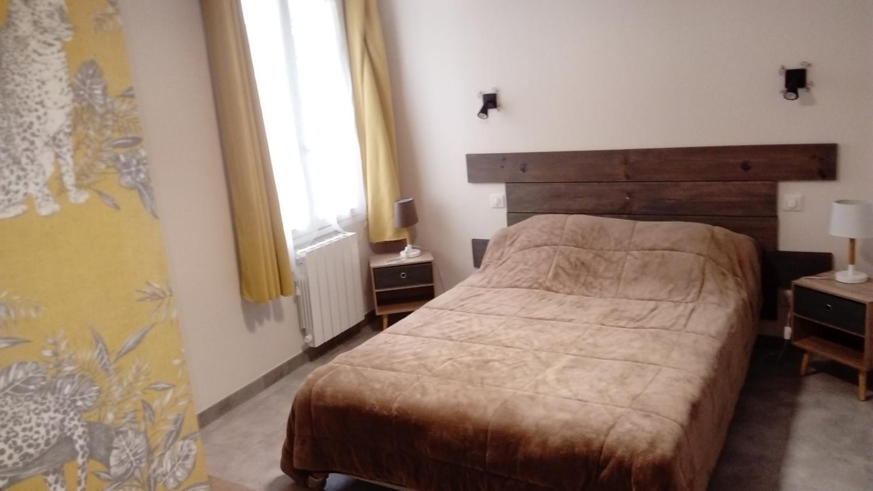 double room | individually decorated, desk, blackout curtains, iron/ironing board