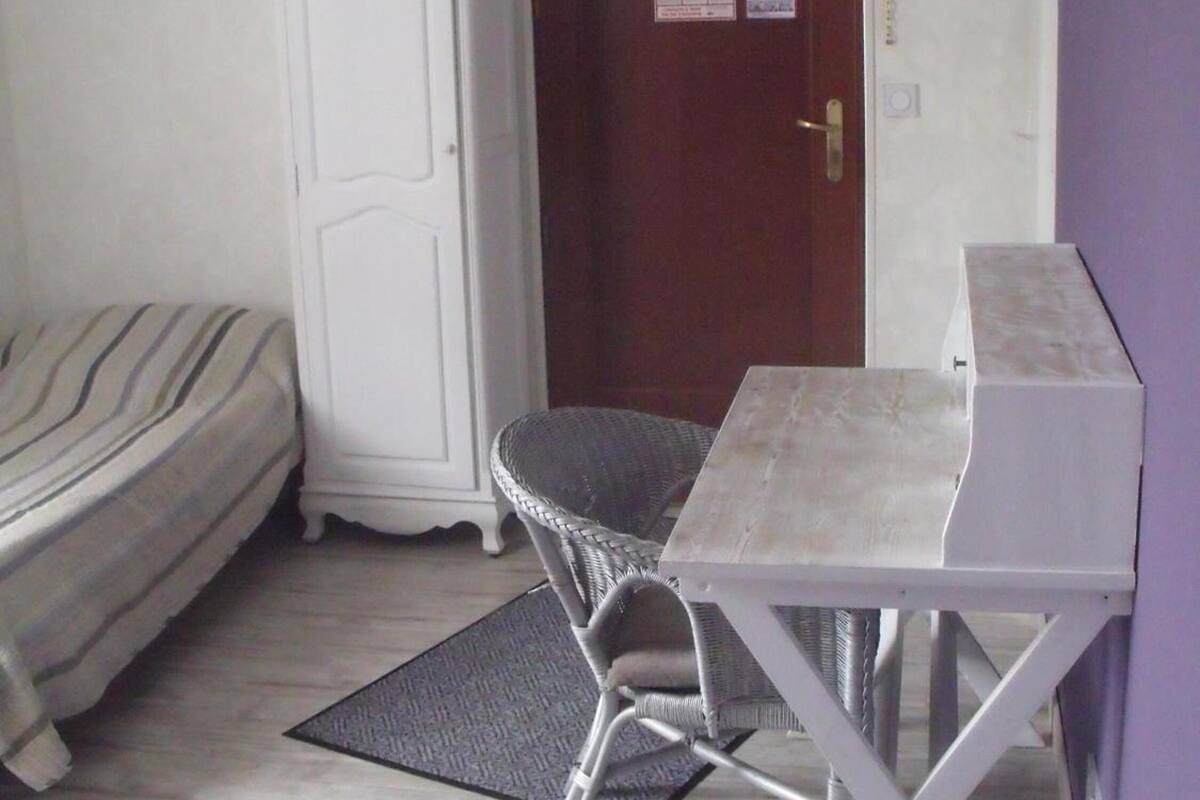 individually decorated, desk, blackout curtains, iron/ironing board