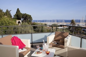 Chambre Luxe terrasse vue mer | Terrasse/Patio