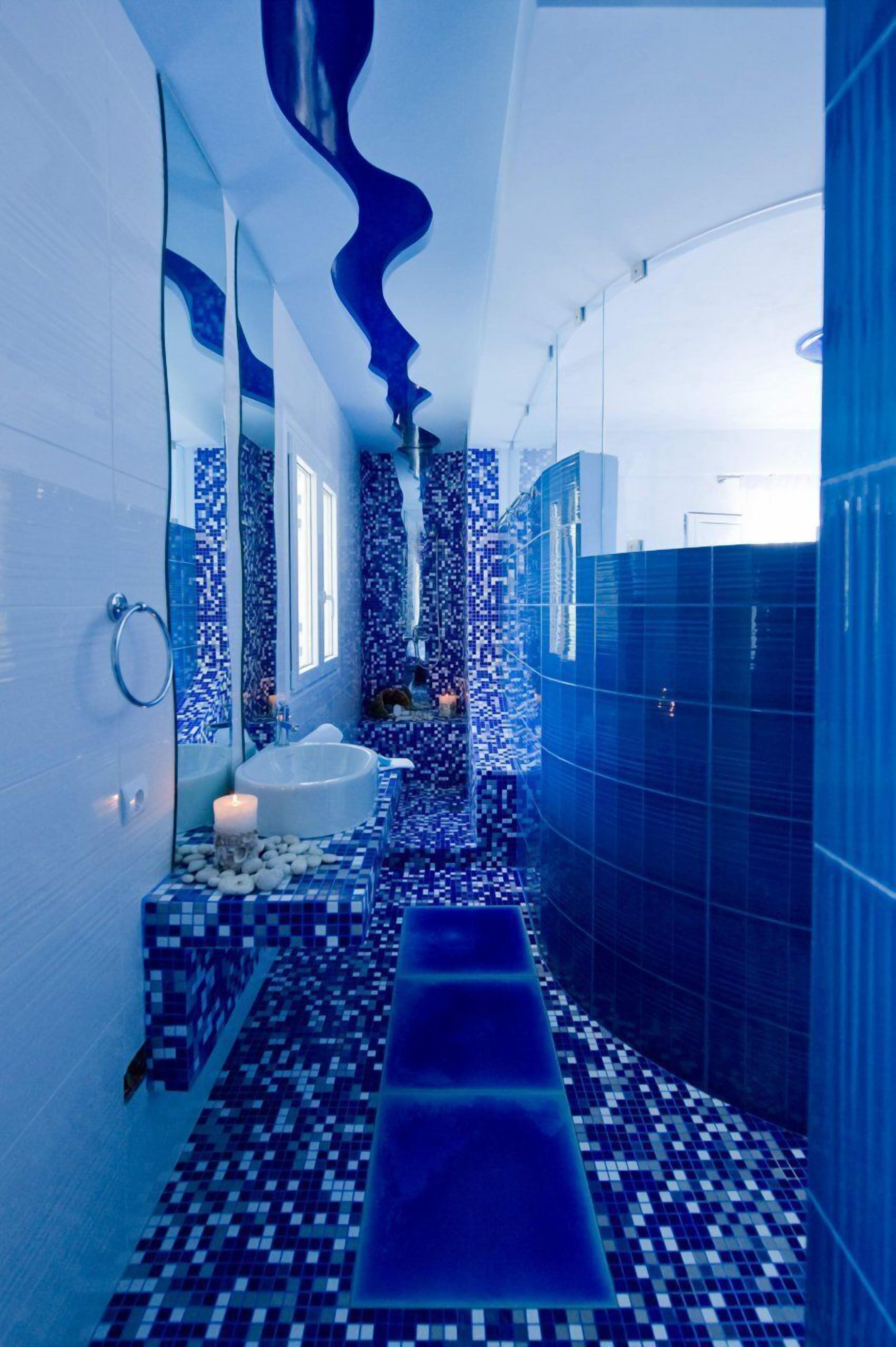 시니어 스위트, 바다 전망 | 욕실 | 샤워 시설, 헤어드라이어, 슬리퍼, 타월