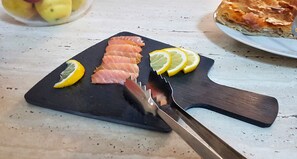 Daily buffet breakfast (EUR 10 per person)