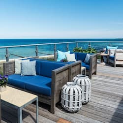 Lobbylounge, stranduitzicht, op bepaalde dagen geopend