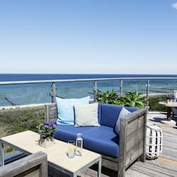 Uitzicht vanuit accommodatie