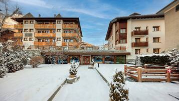 Fassade der Unterkunft