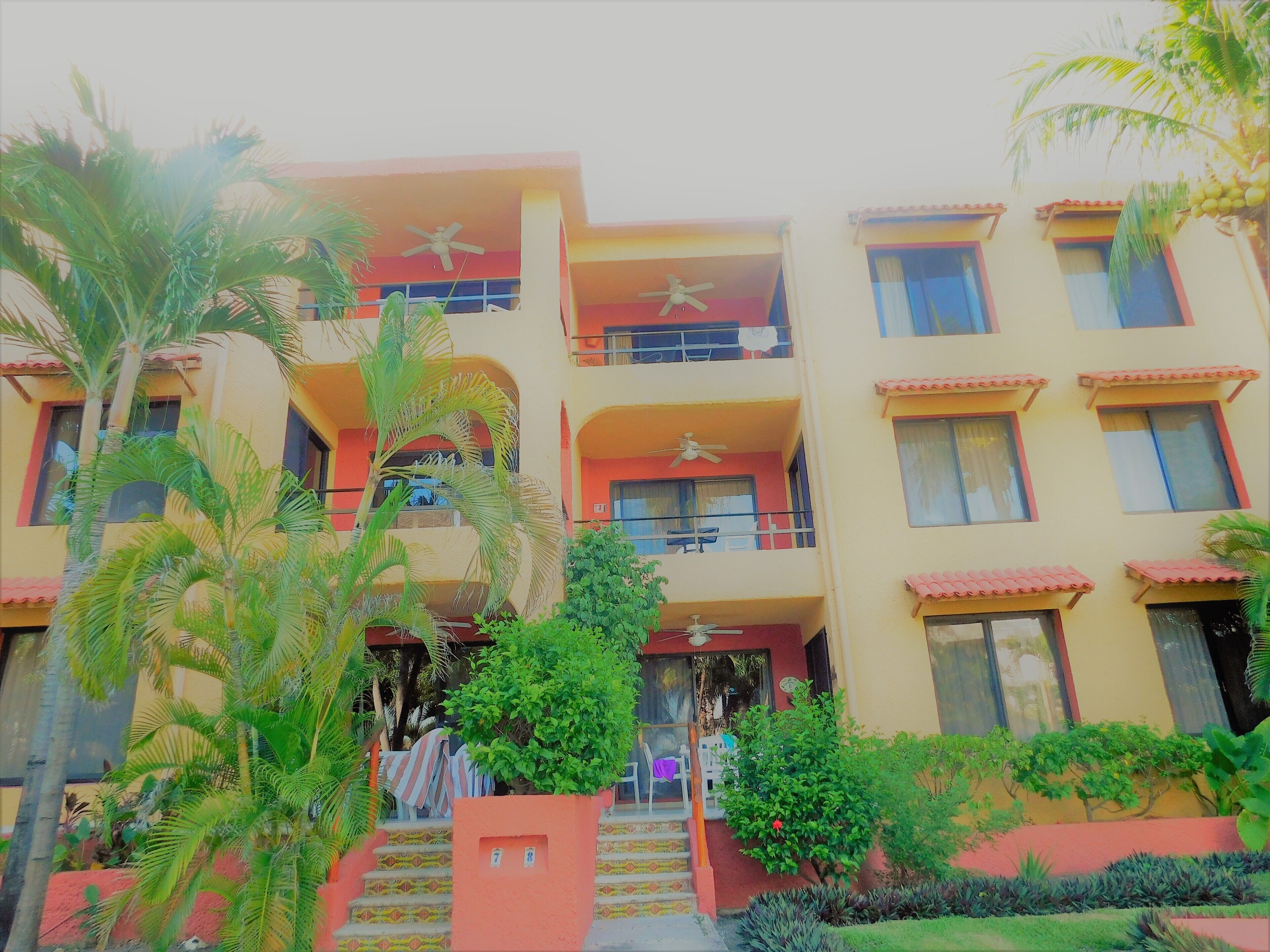 Fassade der Unterkunft