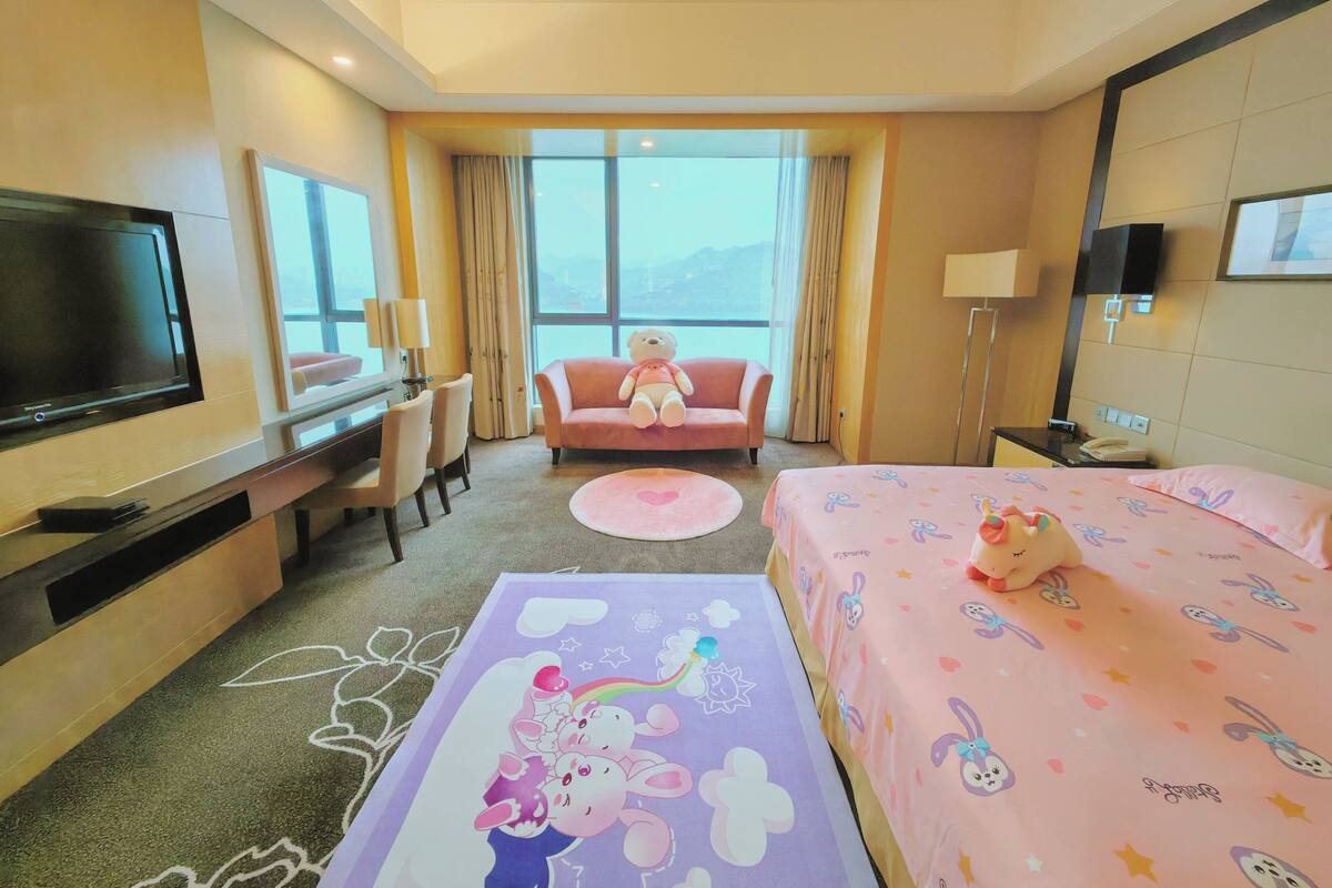 Familjerum - 2 sovrum (180 Degree Yangtze River View) | Rumsbekvämlighet