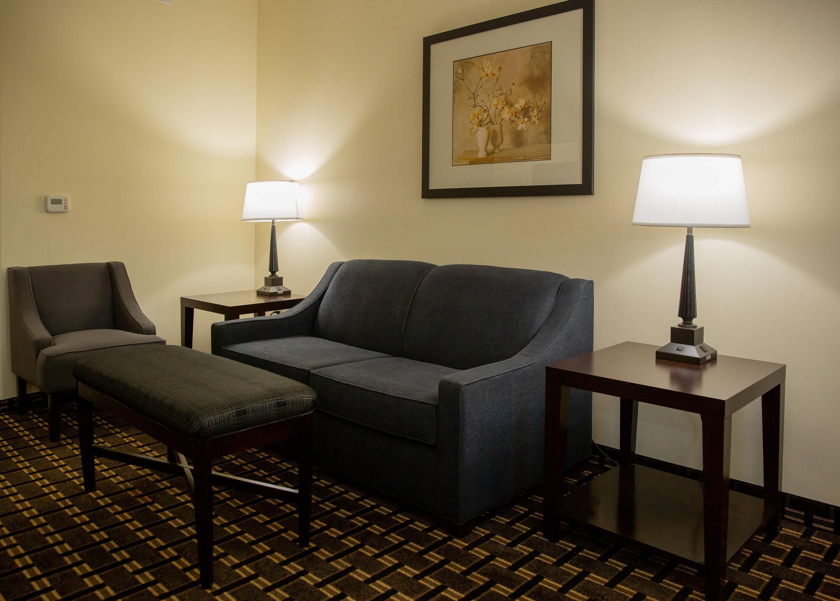 pillow-top beds, in-room safe, desk, iron/ironing board