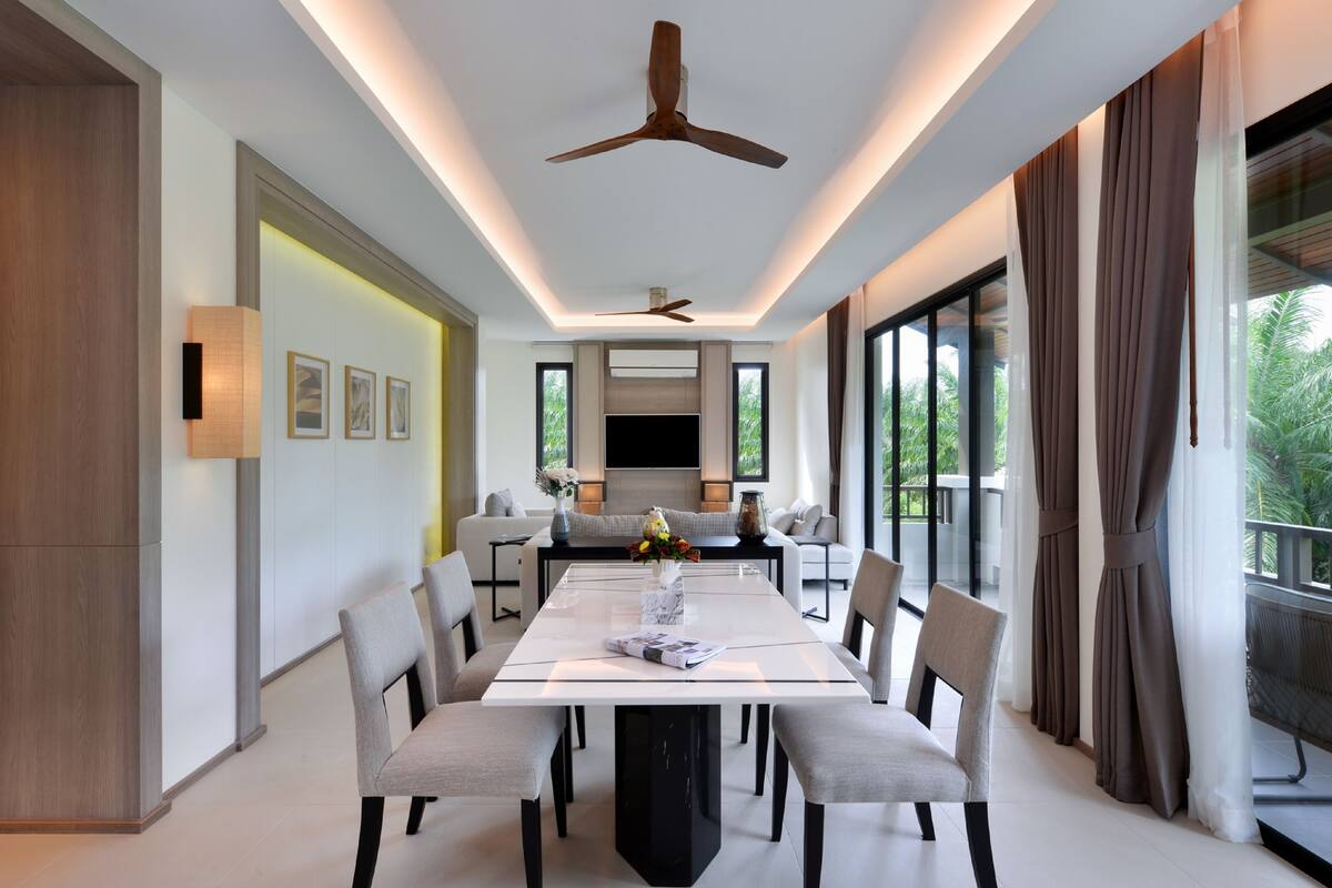 Two Bedroom Suite Golf View | Private kitchen | Fridge