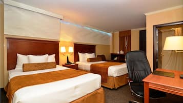 Double Room, 2 Double Beds | In-room business center