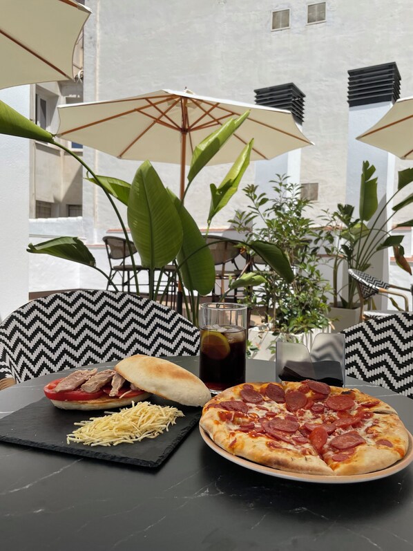 Rooftop terrace