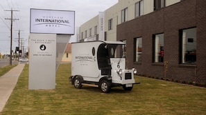 Fassade der Unterkunft