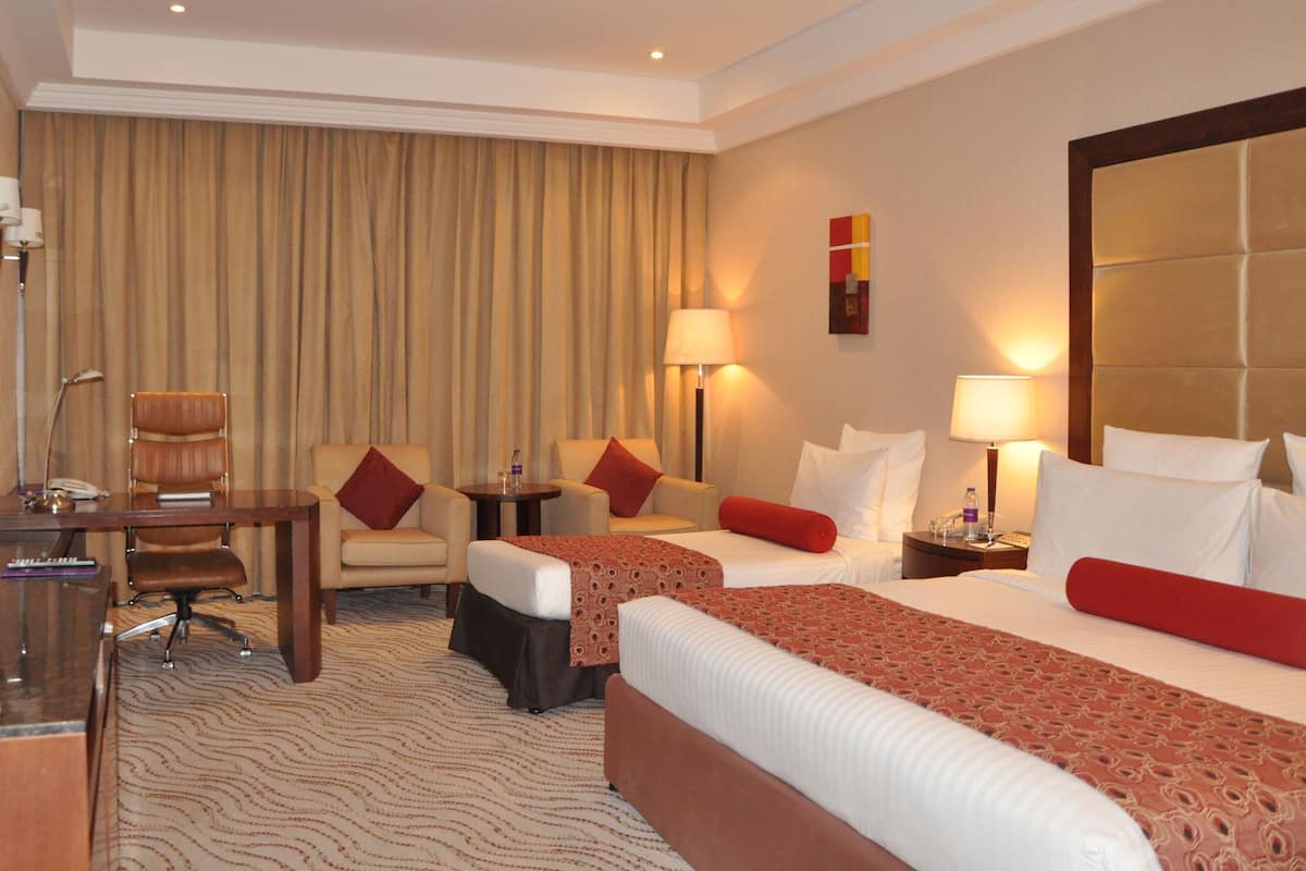 Superior Triple Room | Premium bedding, in-room safe, desk, blackout drapes