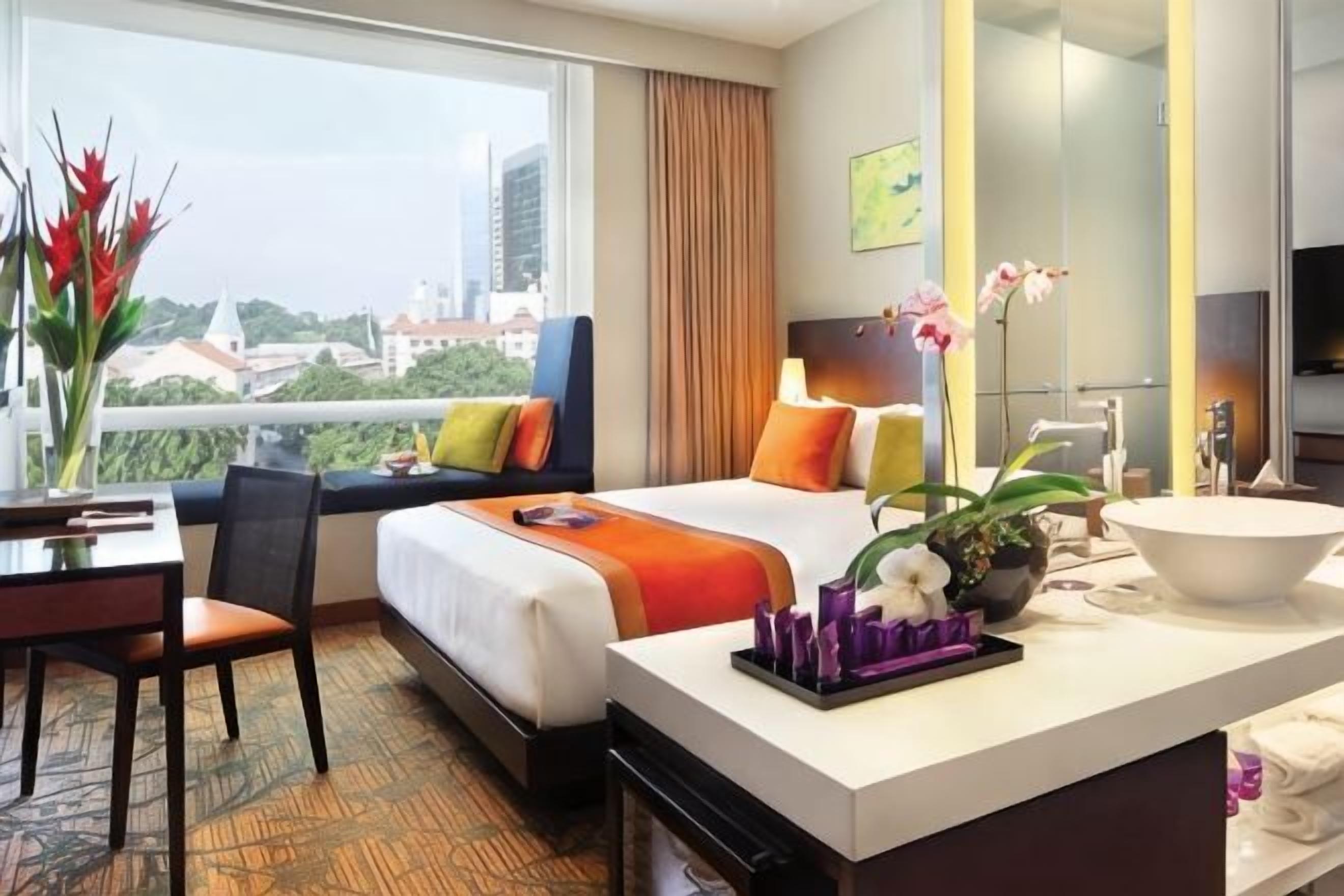 In-room safe, desk, blackout drapes, iron/ironing board