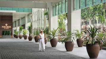 Entrada de la propiedad