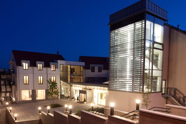 Front of property – evening/night