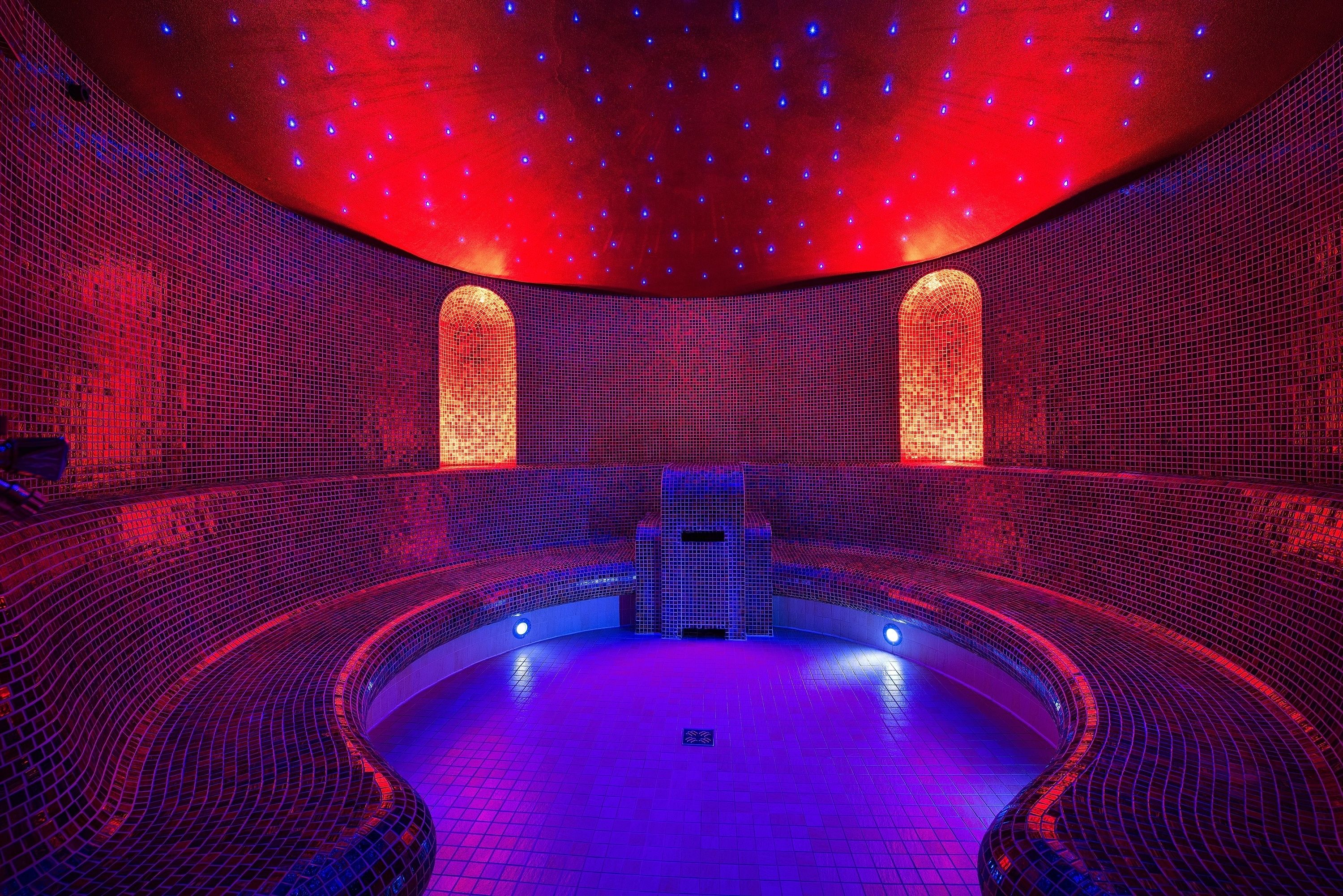 sauna, hot tub, steam room, massages