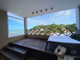 Deluxe Double Room, 1 Bedroom, Balcony, Sea View | View from room