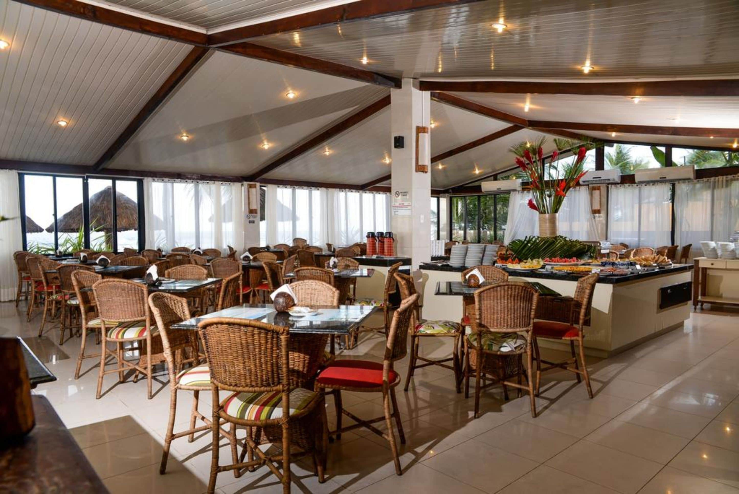 breakfast, lunch, dinner served; brazilian cuisine, sea views