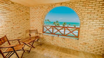 Quarto superior, vista para o mar | Vista do quarto