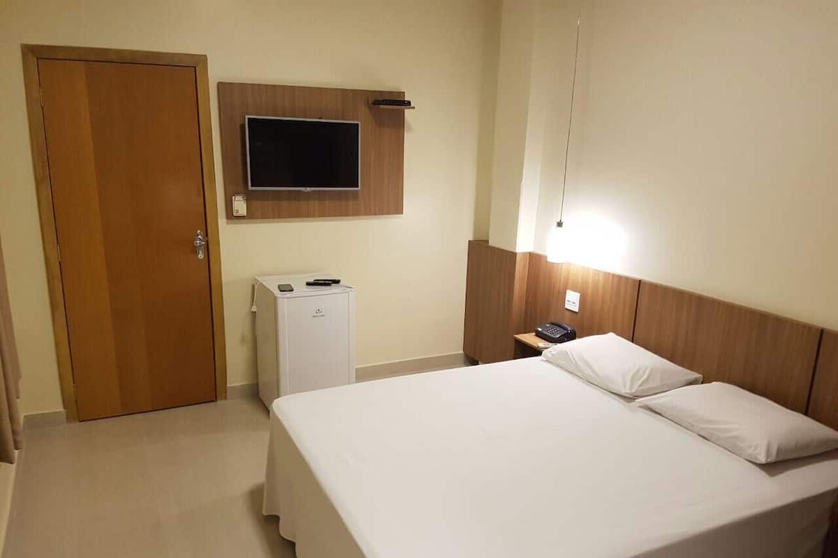 Lakens van Egyptisch katoen, een minibar, een bureau, gratis wifi