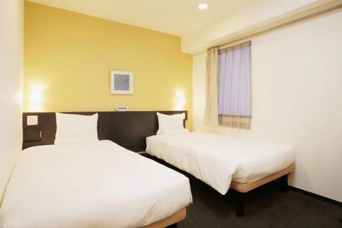 1 bedroom, desk, blackout curtains, iron/ironing board