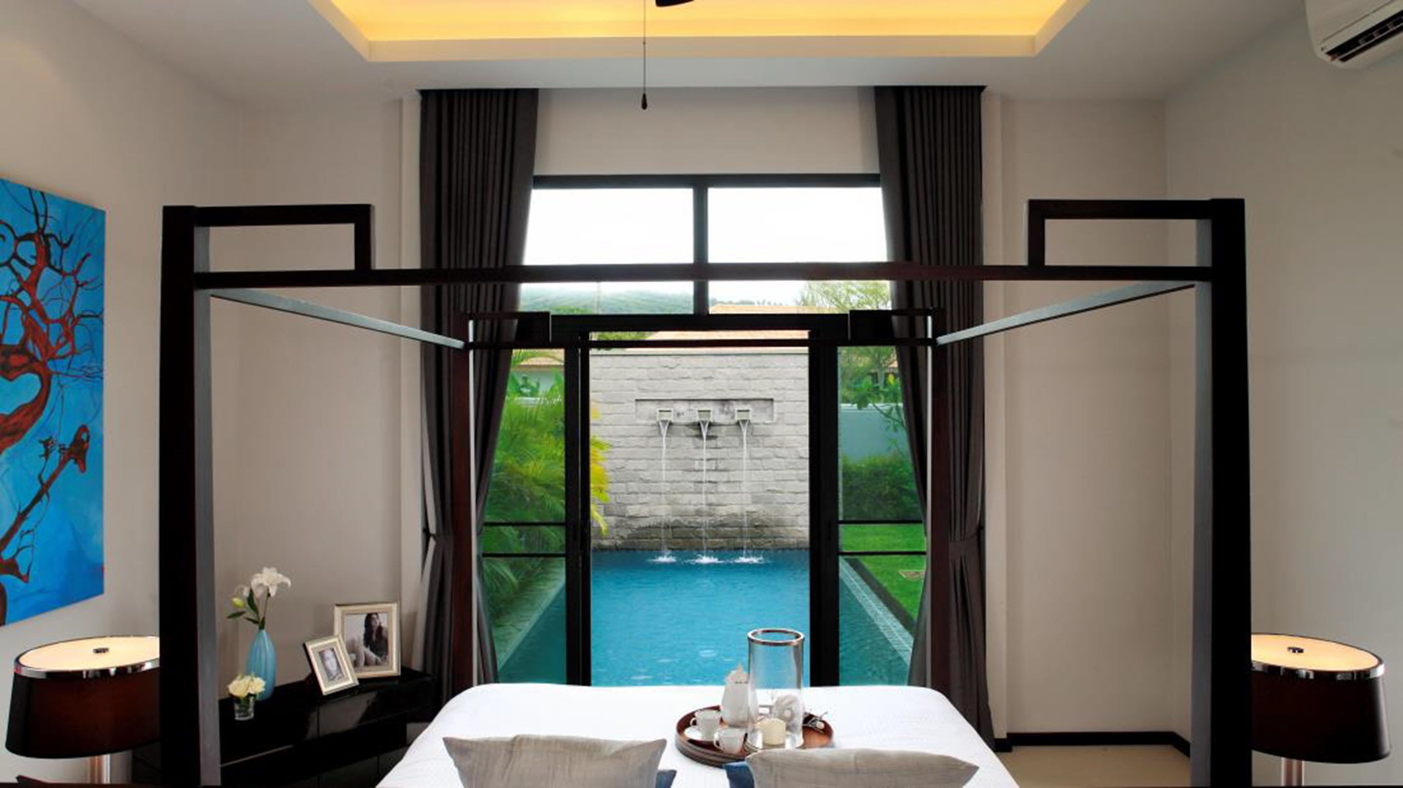 Villa, 1 chambre, piscine privée | Vue de la chambre